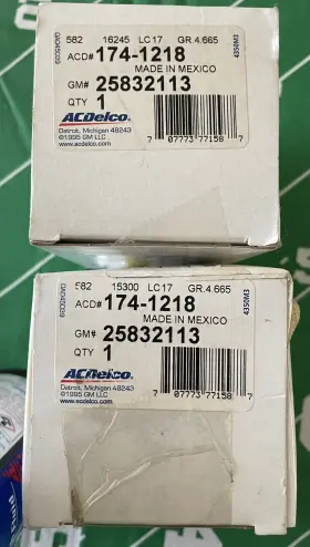 174-1218 ACDELCO Ac Delco Rear Drum Brake Wheel Cylinders Gm #2