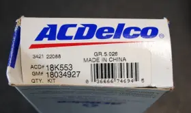 18034927 ACDELCO Ac Delco Brake Spring Kit Gm Chevy Olds #2