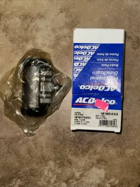 18E433 ACDELCO PROFESSIONAL DURASTOP Drum Brake Master Wheel