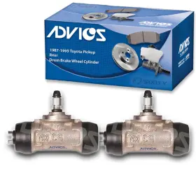 Advics C625 59-40 2 Pc Rear Drum Brake Wheel Cylinder For 1987-1995 Toyota Pickup - Ls