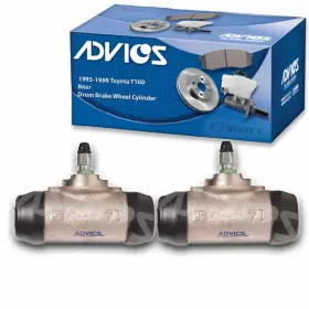 Advics Sx-a3dk 2 Pc Rear Drum Brake Wheel Cylinder For 1993-1998 Toyota T100 - Fo
