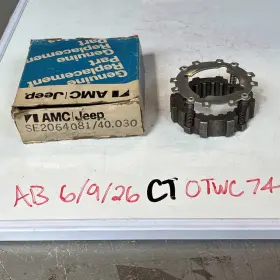 SE2064081 AMERICAN MOTORS Front Locking Hub Clutch Ring Amc SE2064081 AMERICAN MOTORS Front Locking Hub Clutch Ring Amc