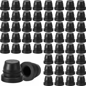 Bbto Cap-4582 60 Pieces Brake Bleeder Screw Cap Grease Fitting Rubber Dust Cover For
