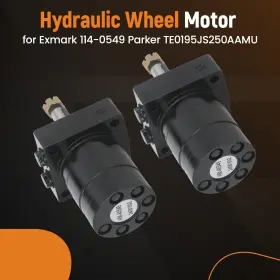 L0QVDX BFO Hydrulic Wheel Motor Exmark Toro Parker #2