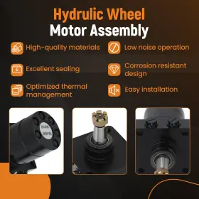 L0QVDX BFO Hydrulic Wheel Motor Exmark Toro Parker #3