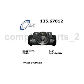 COMPLTS240822001231 C-TEK Drum Brake Master Cylinder Wheel #2