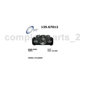COMPLTS240822001231 C-TEK Drum Brake Master Cylinder Wheel #3