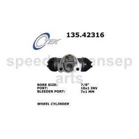 SSPP241010112175 C-TEK Rear Drum Brake Master Cylinder Wheel #2
