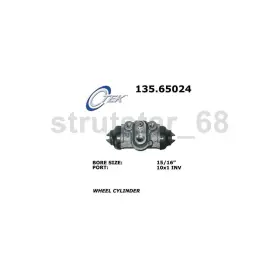 STTR241010161223 C-TEK Rear Drum Brake Master Cylinder Wheel #3