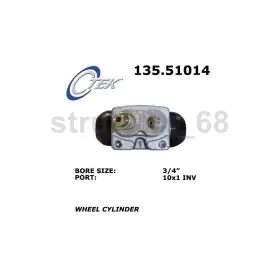 STTR241228073125 C-TEK Rear Drum Brake Master Cylinder Wheel #2