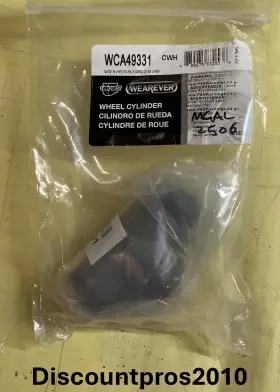 WCA49331 CARQUEST Rear Drum Brake Master Cylinder Wheel Ford