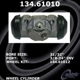 134.61010 CENTRIC Rear Passenger Drum Brake Master Cylinder #2