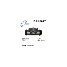 59090EJ CENTRIC Rear Drum Brake Master Cylinder Wheel Dodge