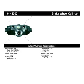 DDAARW220241206114711C CENTRIC Rear Drum Brake Master Wheel #3