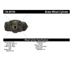 DDACEK320241206114519A CENTRIC Rear Drum Brake Master Wheel #3