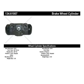 DDAEEE320241206114518A CENTRIC Rear Drum Brake Master Wheel #3