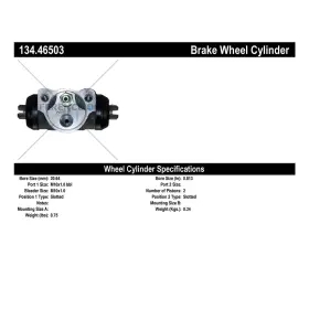 DDAFCPH220241127175227A CENTRIC Rear Drum Brake Master Wheel #3
