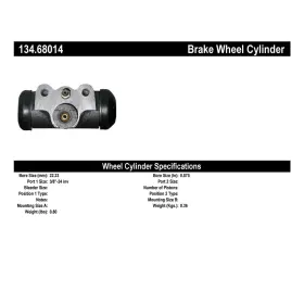 DDAHCNN220241127175221C CENTRIC Rear Drum Brake Master Wheel #3