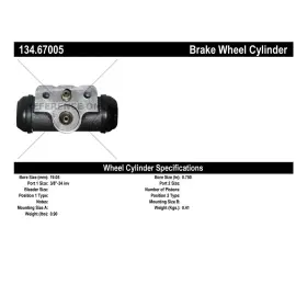 DDAHPR220241206114648C CENTRIC Rear Drum Brake Master Wheel #3