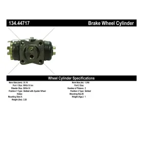 134.44717 CENTRIC PARTS Wheel Cylinder Front Left Toyota #2