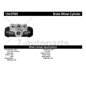 7ATS241223024425 CENTRIC PARTS Rear Drum Brake Master Wheel #3