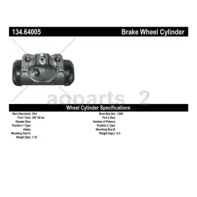 AOPARTS230601002843 CENTRIC PARTS Rear Drum Brake Master #3