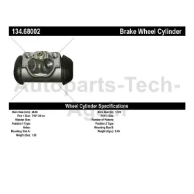 AUTE210517878346 CENTRIC PARTS Front Rear Wheel Cylinder D200 #3
