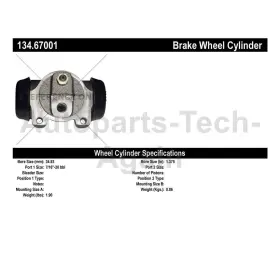 AUTE220530085250 CENTRIC PARTS Rear Wheel Cylinder Power #3