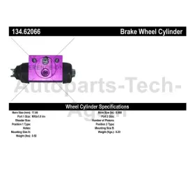 AUTE220530086330 CENTRIC PARTS Rear Wheel Cylinder Ion Saturn #3