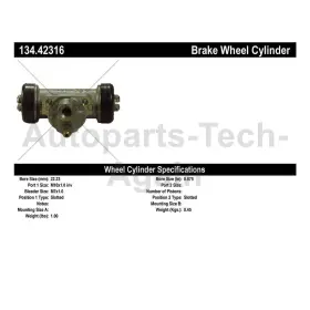 AUTE220530088769 CENTRIC PARTS Rear Wheel Cylinder QX4 #3