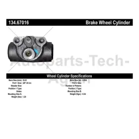 AUTE220530089578 CENTRIC PARTS Rear Wheel Cylinder 1500 #3