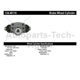 AUTE221207041438 CENTRIC PARTS Rear Wheel Cylinder Honda #3