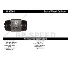 BPSPD220117561027-CP CENTRIC PARTS Rear Drum Brake Master TR7 #3