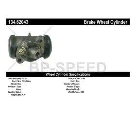 BPSPD240903006886 CENTRIC PARTS Front Drum Brake Master Wheel #3