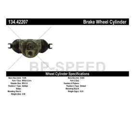BPSPD240903069735 CENTRIC PARTS Rear Drum Brake Master Wheel #3