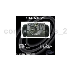 COMPLTS240910483683 CENTRIC PARTS Front Rear Drum Brake Wheel #2