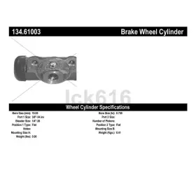 LCK6200714079018-CP CENTRIC PARTS Rear Drum Brake Master Ford #3