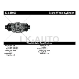 LKAUTO240607005116 CENTRIC PARTS Rear Drum Brake Master Wheel #3