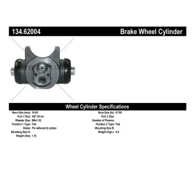 SCARS230314244826 CENTRIC PARTS Rear Drum Brake Master Wheel #3