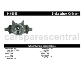 SPAE241024200940 CENTRIC PARTS Rear Drum Brake Master Wheel #3
