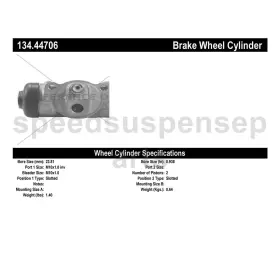 SSPP241010050914 CENTRIC PARTS Rear Drum Brake Master Wheel #3
