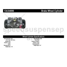 SSPP241010201865 CENTRIC PARTS Rear Right Drum Brake Master #3