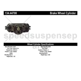 SSPP241224005252 CENTRIC PARTS Rear Drum Brake Master Toyota #3