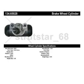 STTR241010064467 CENTRIC PARTS Rear Drum Brake Master Wheel #3