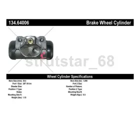 STTR241010251415 CENTRIC PARTS Rear Right Drum Brake Master #3