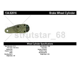 STTR241228018441 CENTRIC PARTS Front Drum Brake Master Wheel #3