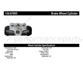 PM0DEOP220241210181857C CENTRIC Rear Drum Brake Master Wheel #3