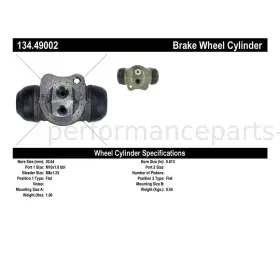PM0GEOS220241210181857C CENTRIC Rear Drum Brake Master Wheel #3