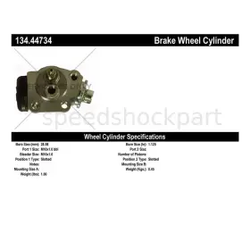 SSPDBDJ220241127174730B CENTRIC Front Left Drum Brake Master #3
