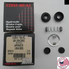 Coni-seal Wk104385 Pair Of Made In Usa Drum Brake Wheel Cylinder Repair Kit Rear Coni-seal Coni-seal Wk104385 Pair Of Made In Usa Drum Brake Wheel Cylinder Repair Kit Rear Coni-seal